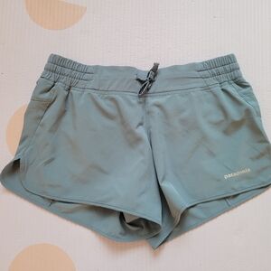 Patagonia Light Blue Athletic Shorts